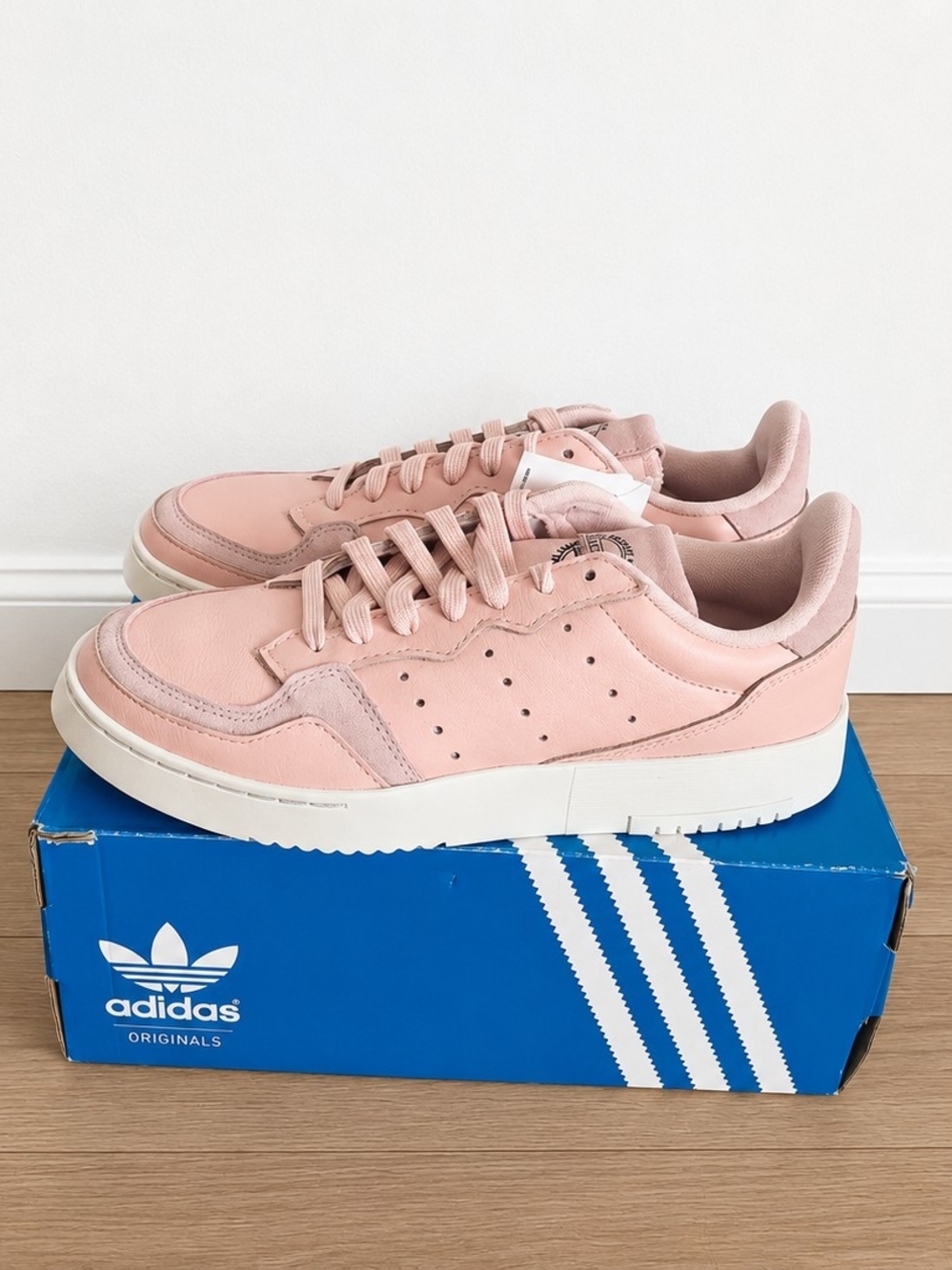Adidas Women's Vapour Pink Low-Top Sneakers